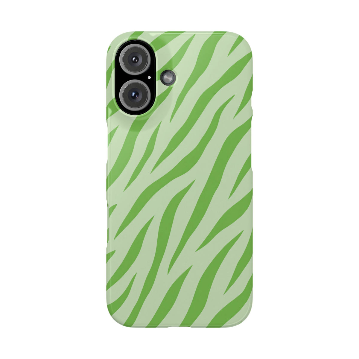 Green Zebra — Slim iphone Case