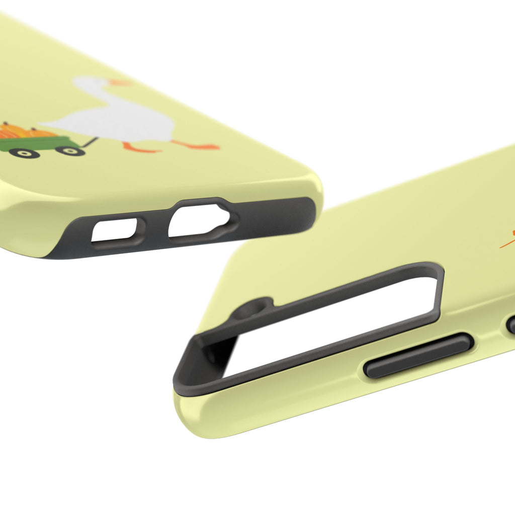 Pumpkin Pick'n —  Tough Phone Case (Yellow)