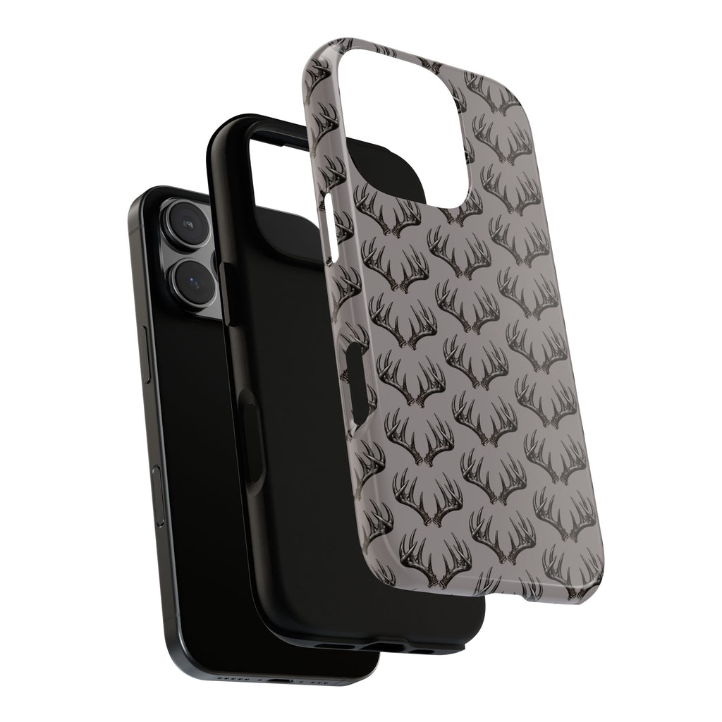 The White tail — Gray Deer Shed Tough iphone Case