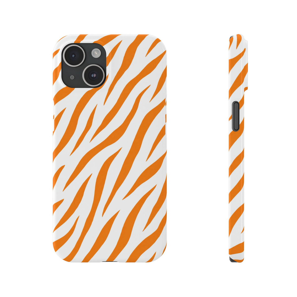 Orange Zebra— Slim iphone Case