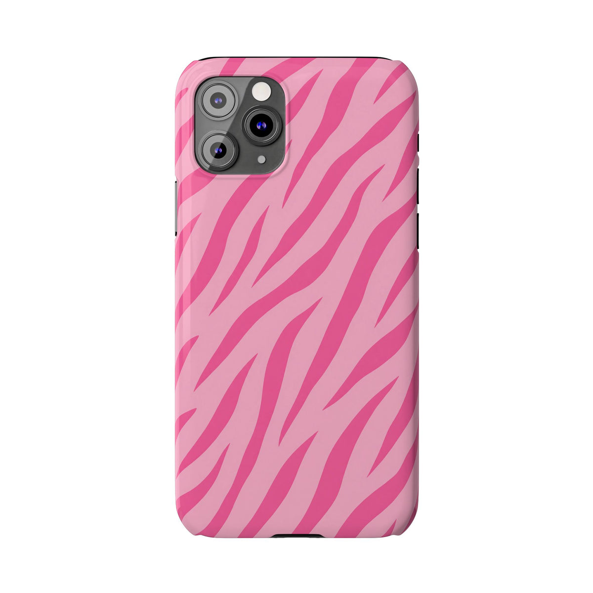 Pink Zebra— Slim iphone Case