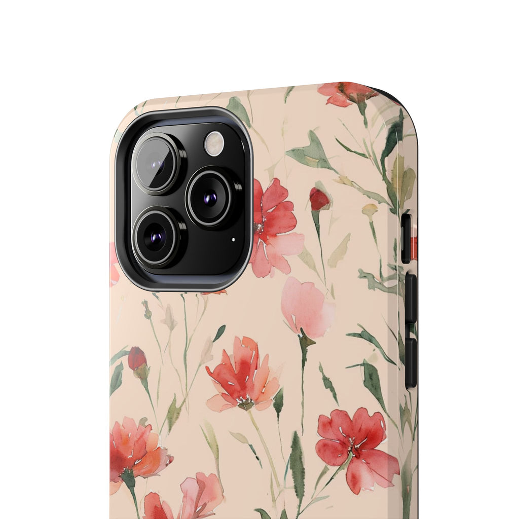 Floral Watercolor — Tough Phone Case