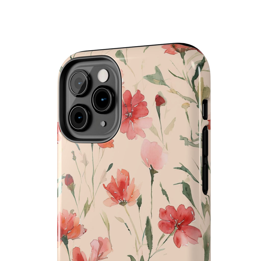 Floral Watercolor — Tough Phone Case