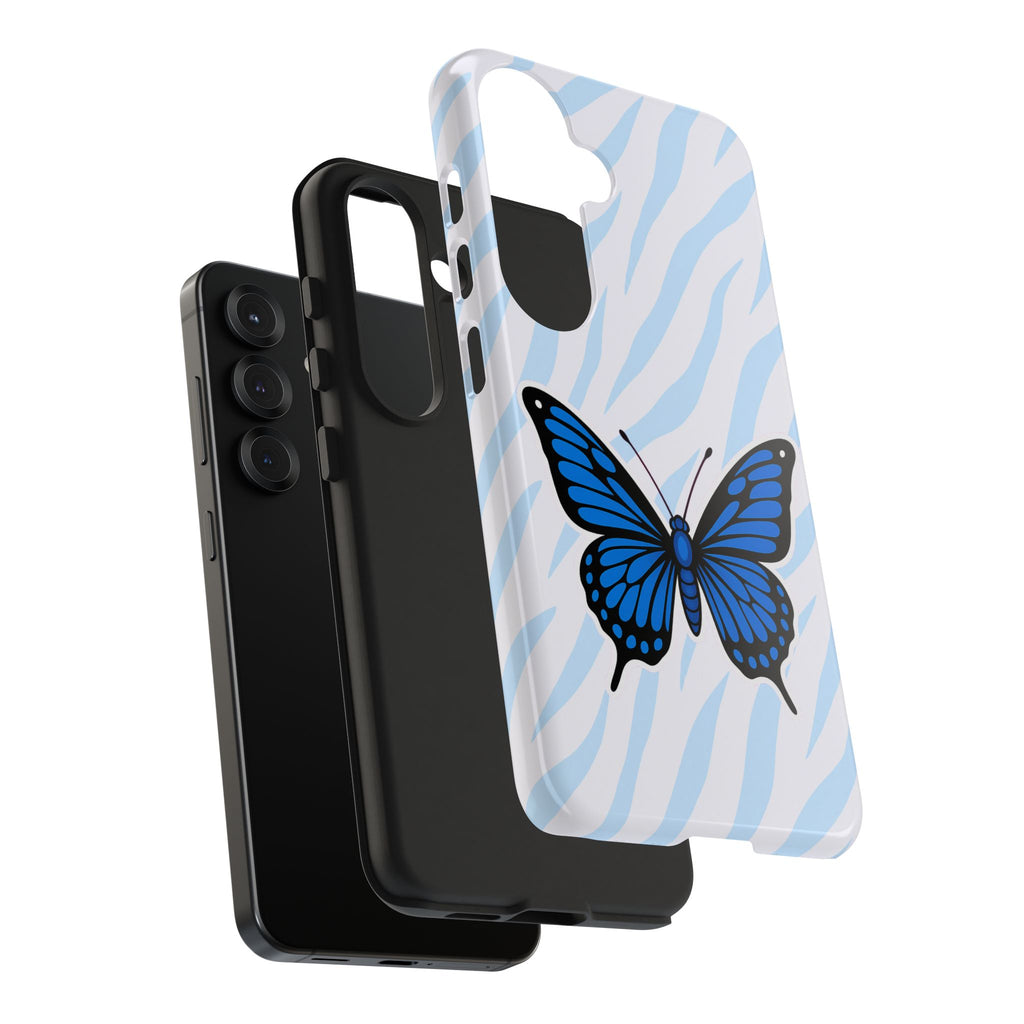 Blue Butterfly — Tough Phone Case