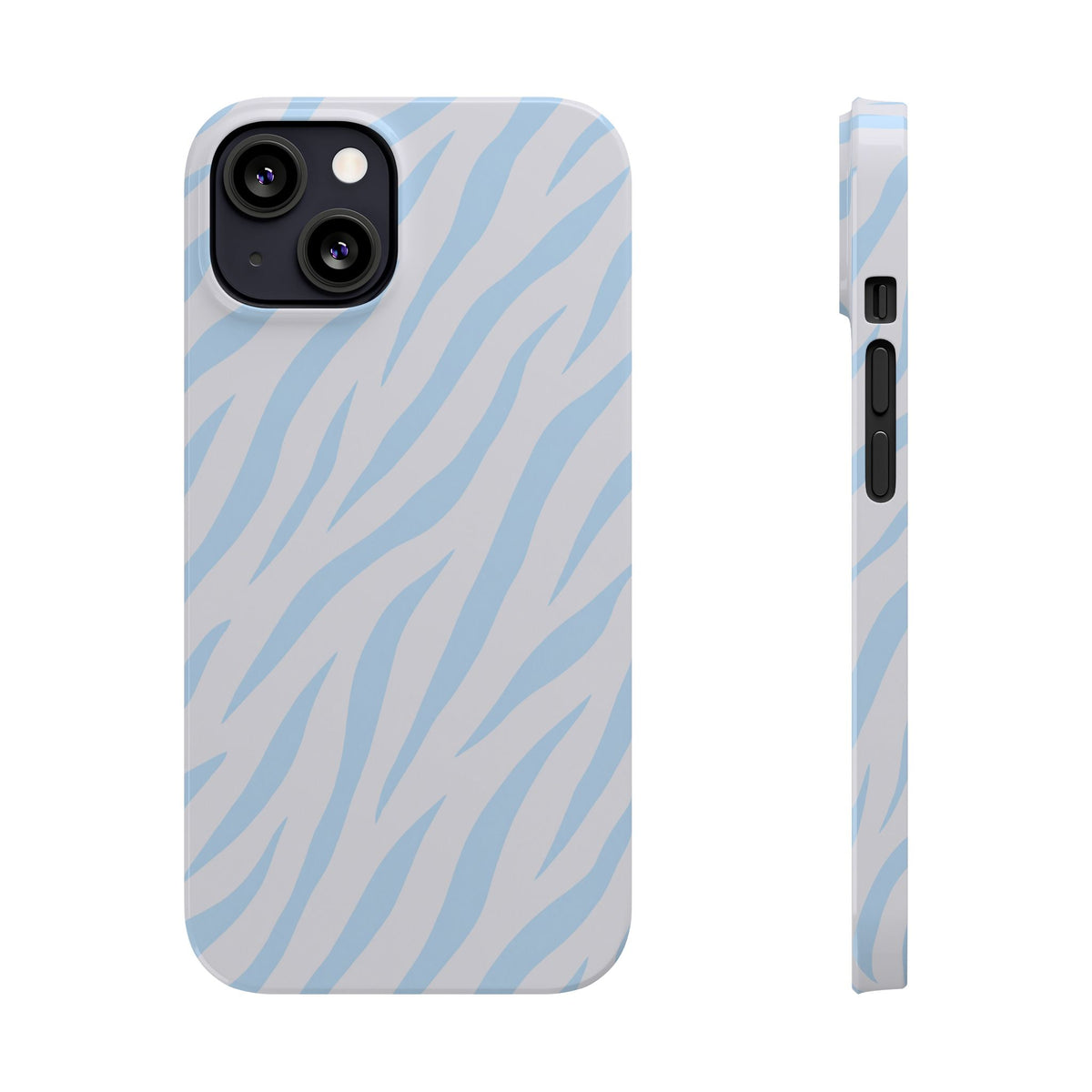 Blue Zebra - Slim iphone Case