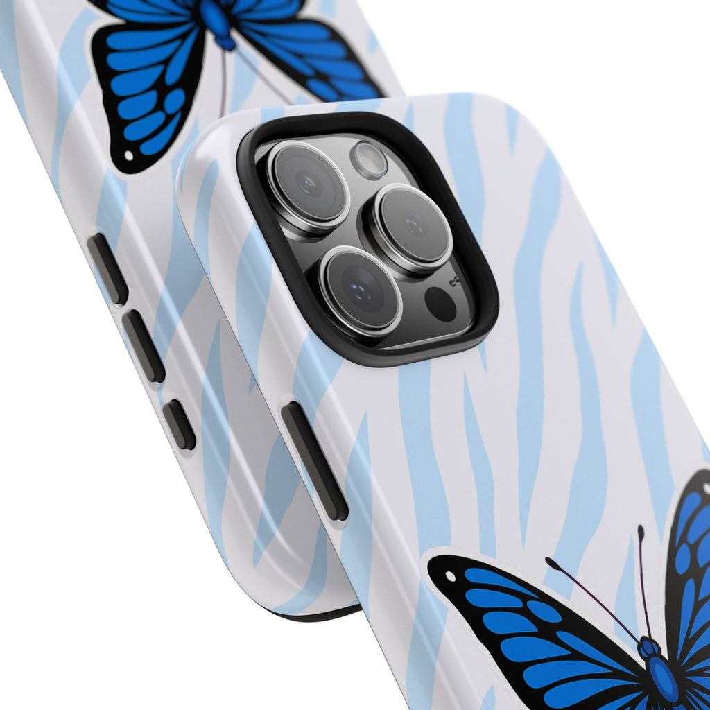 Blue Butterfly — Tough Phone Case