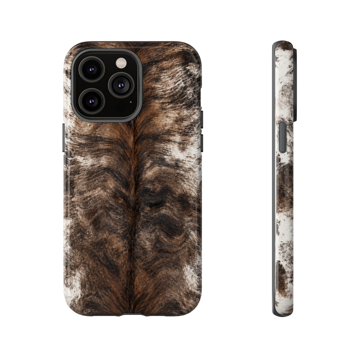 The Brindle Cow  —  Cow Print Tough iphone Case