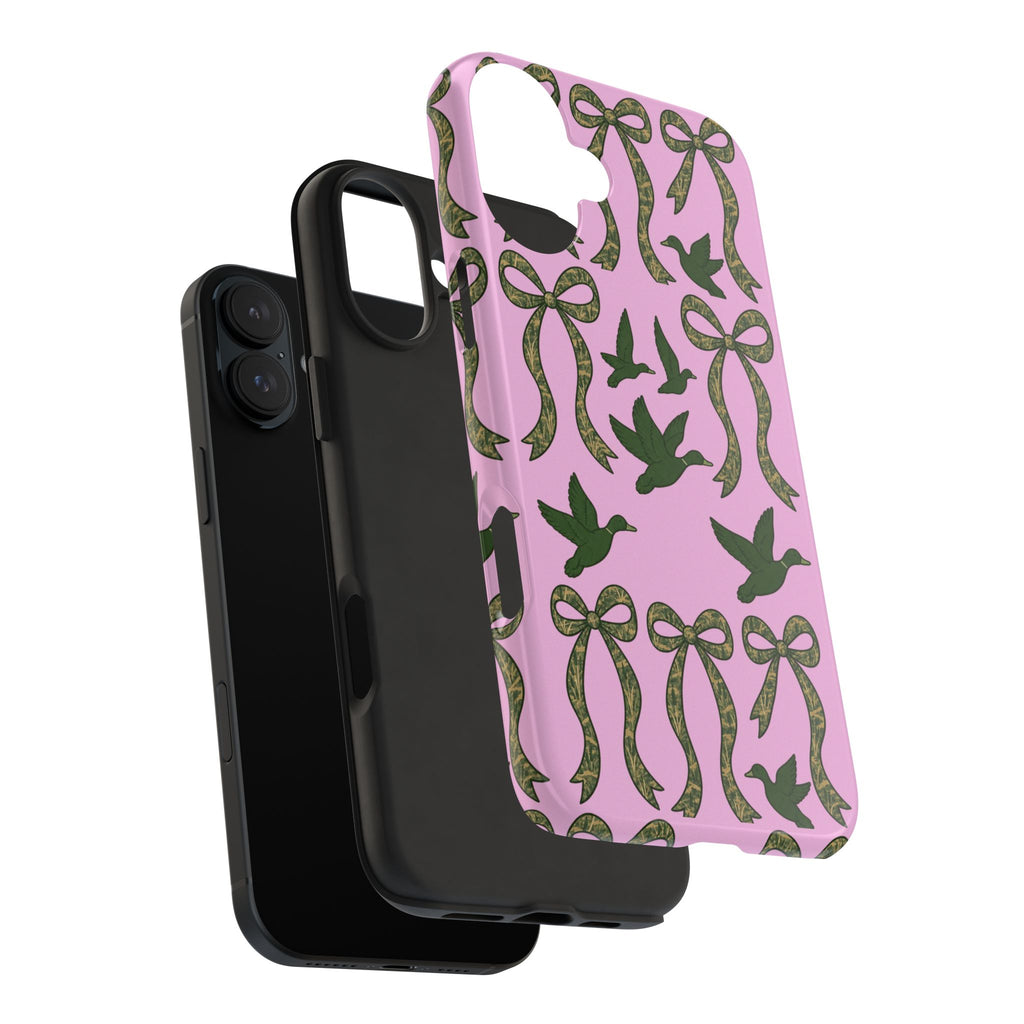 Duck "Cam-bow"— Tough Phone Case (Pink)