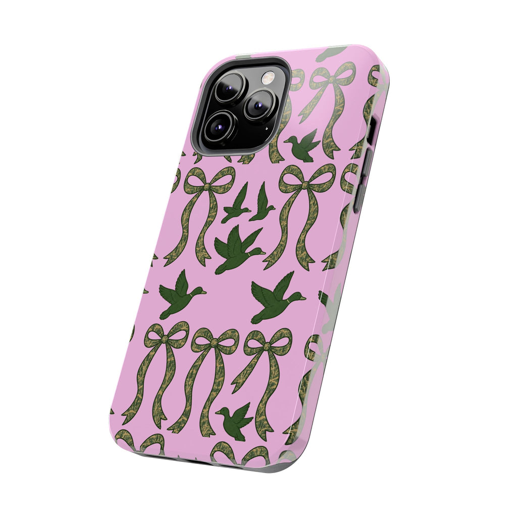 Duck "Cam-bow"— Tough Phone Case (Pink)