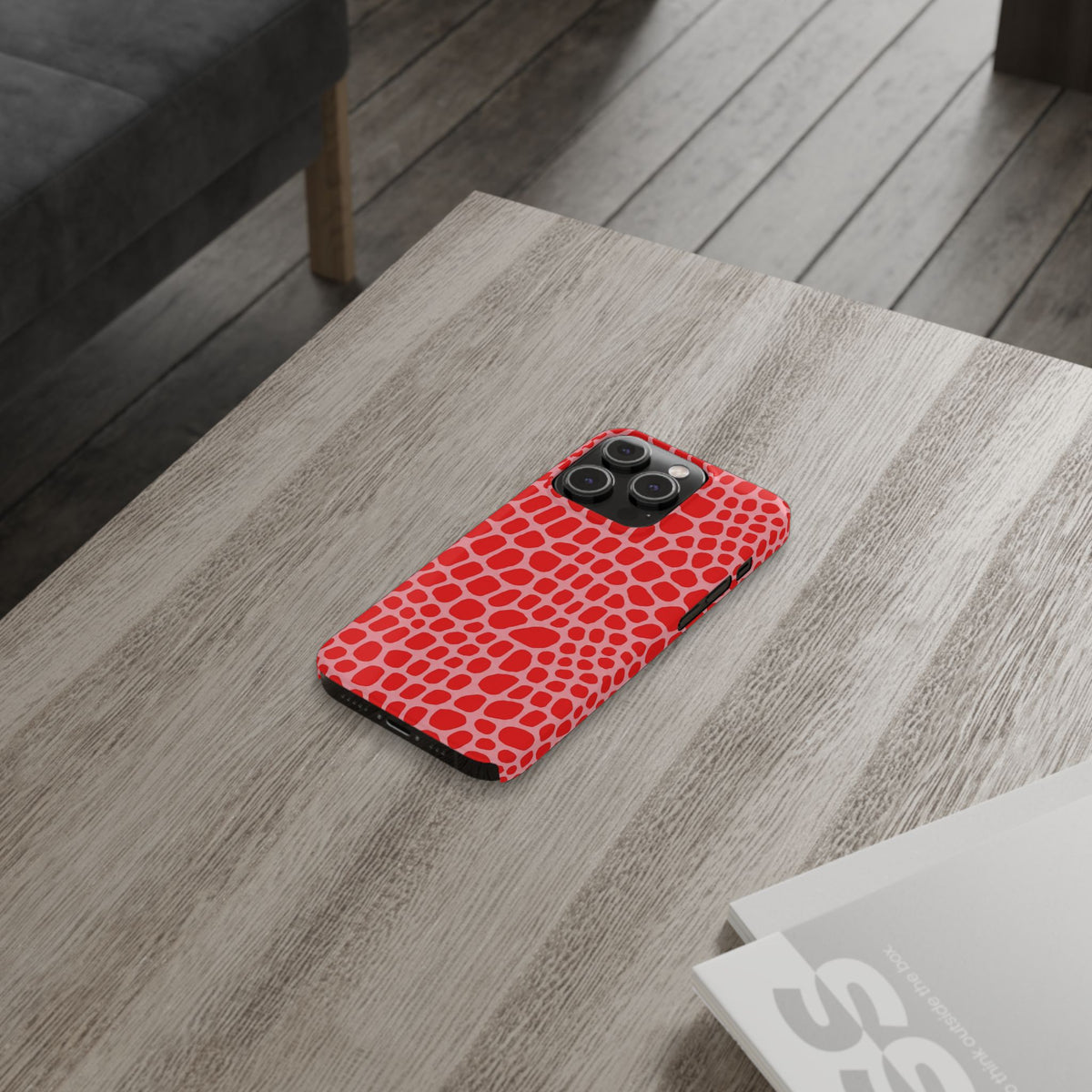 Red Gator — Slim iphone Case