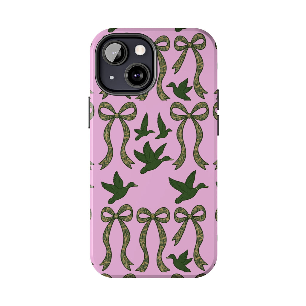 Duck "Cam-bow"— Tough Phone Case (Pink)