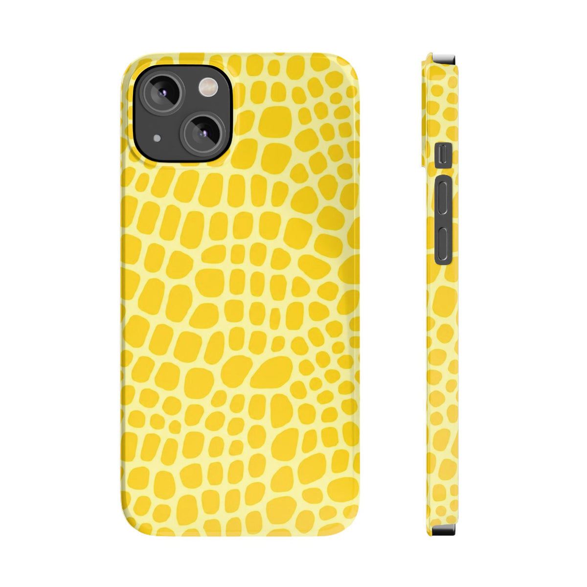 Yellow Gator — Slim iphone Case