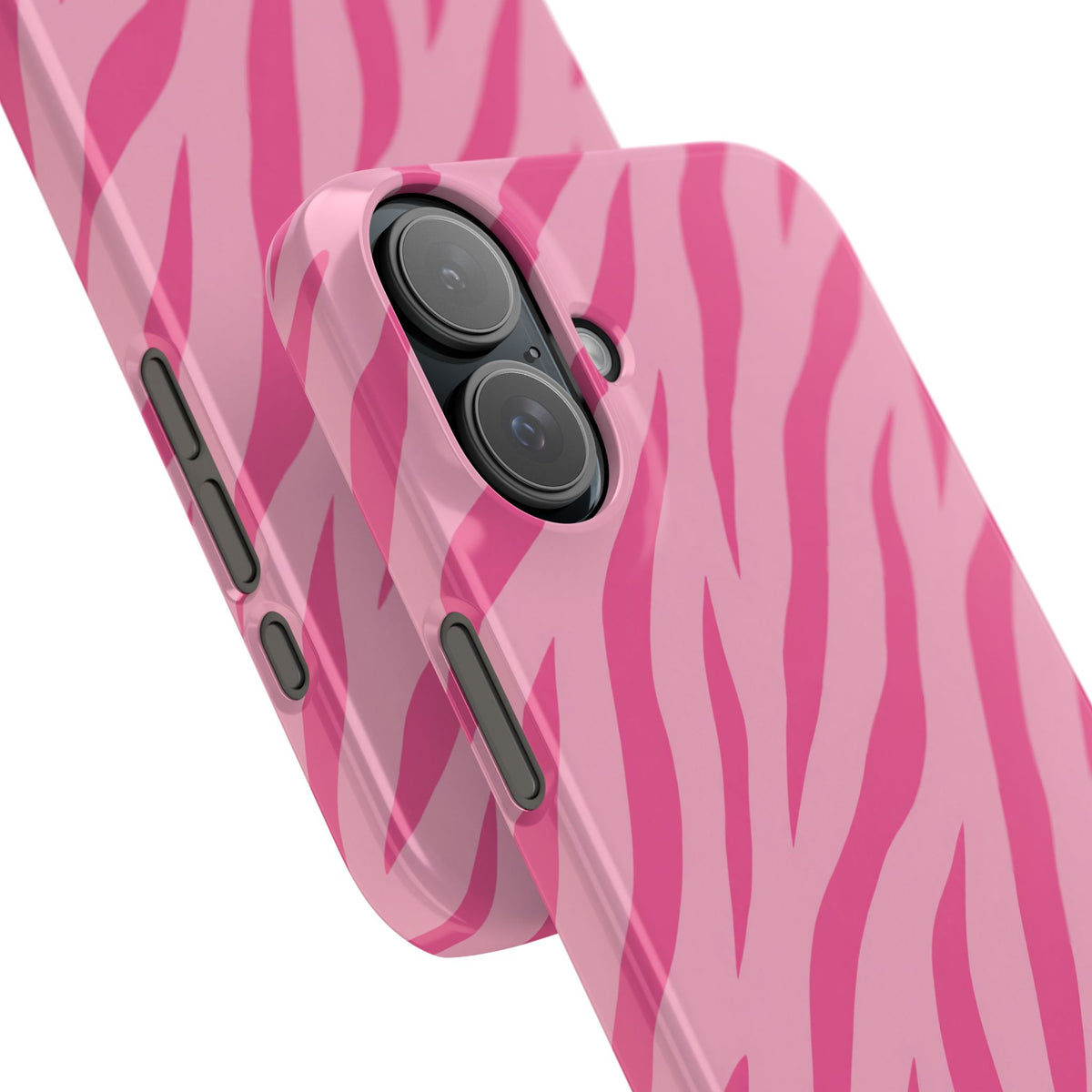 Pink Zebra— Slim iphone Case