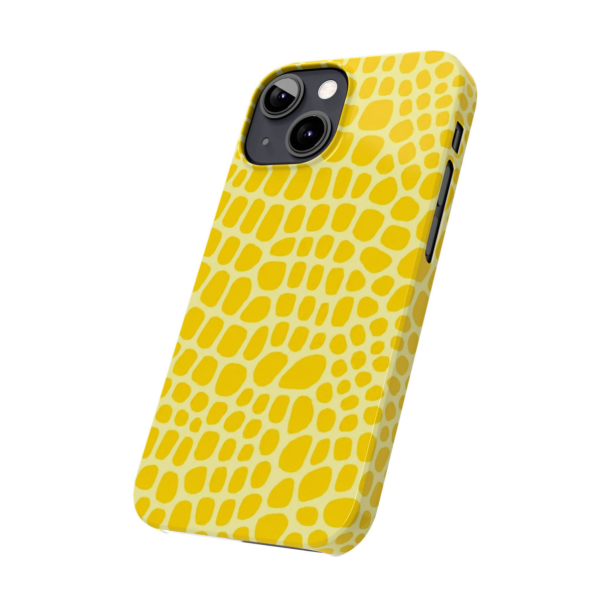 Yellow Gator — Slim iphone Case