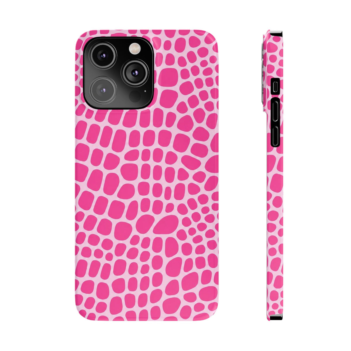 Pink Gator — Slim iphone Case
