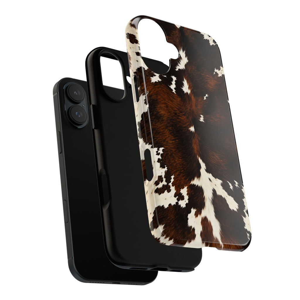 The Brown Hereford - Cow Print Tough iphone Case