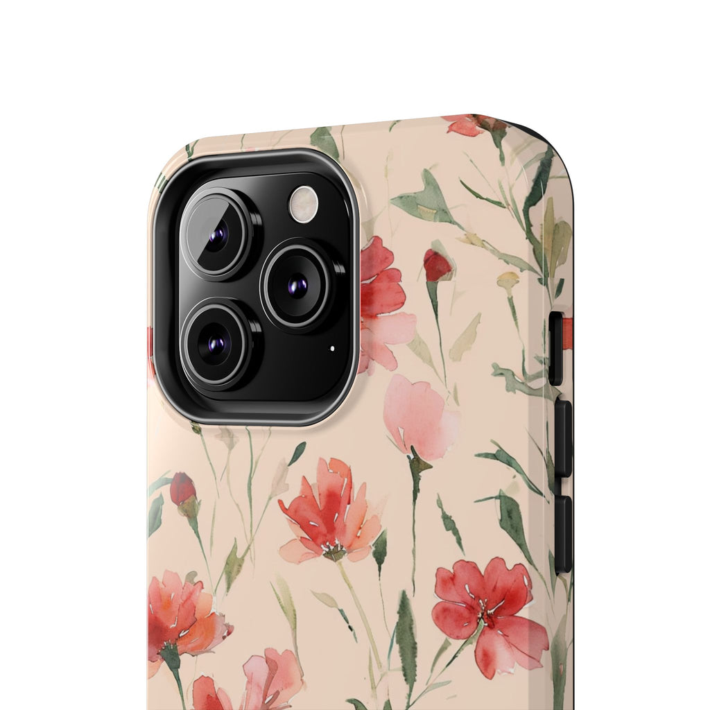 Floral Watercolor — Tough Phone Case