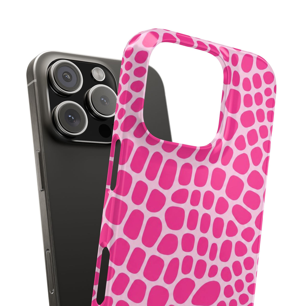 Pink Gator — Slim iphone Case