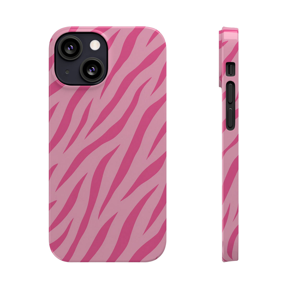 Pink Zebra— Slim iphone Case