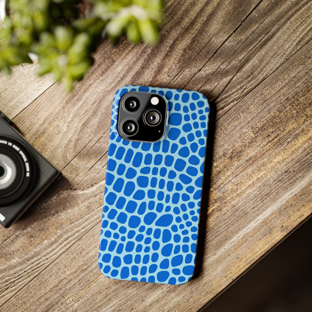 Blue Gator — Slim iphone Case