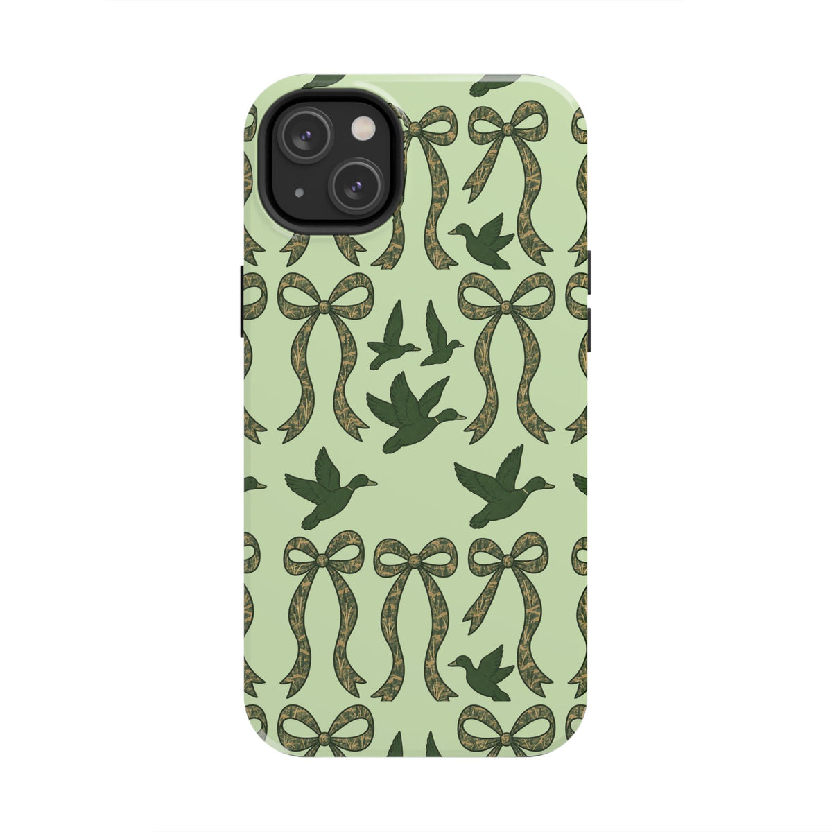 Duck "Cam-bow" - Tough Phone Case (Green)