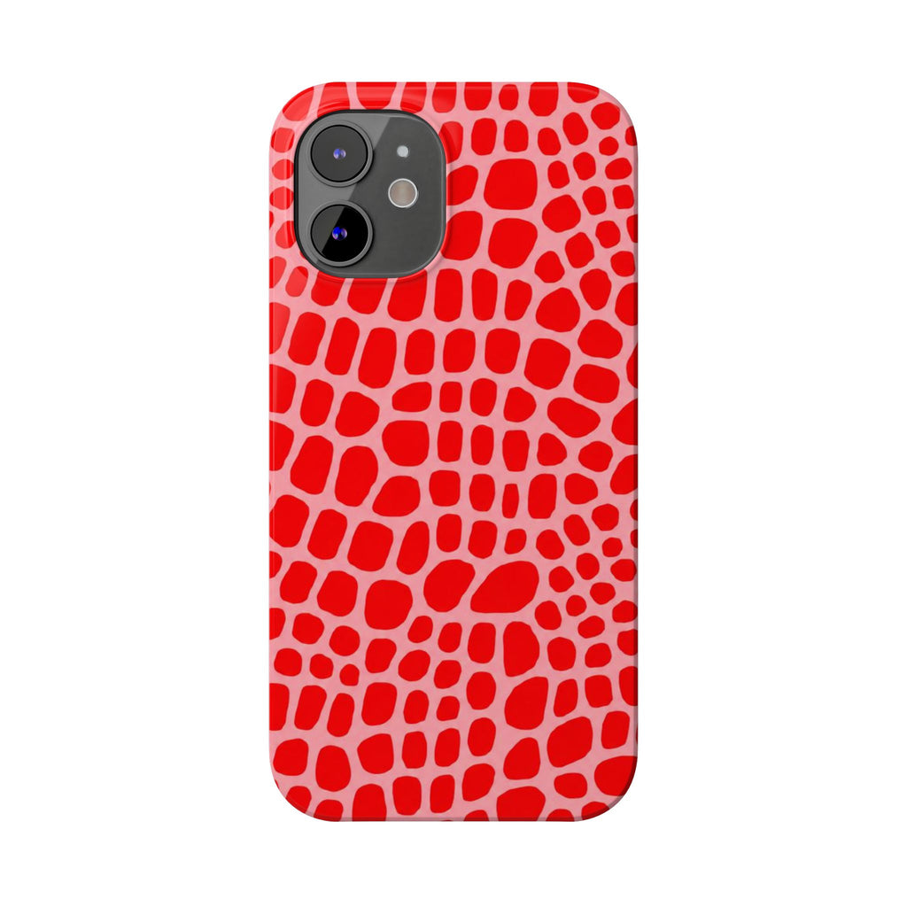 Red Gator — Slim iphone Case