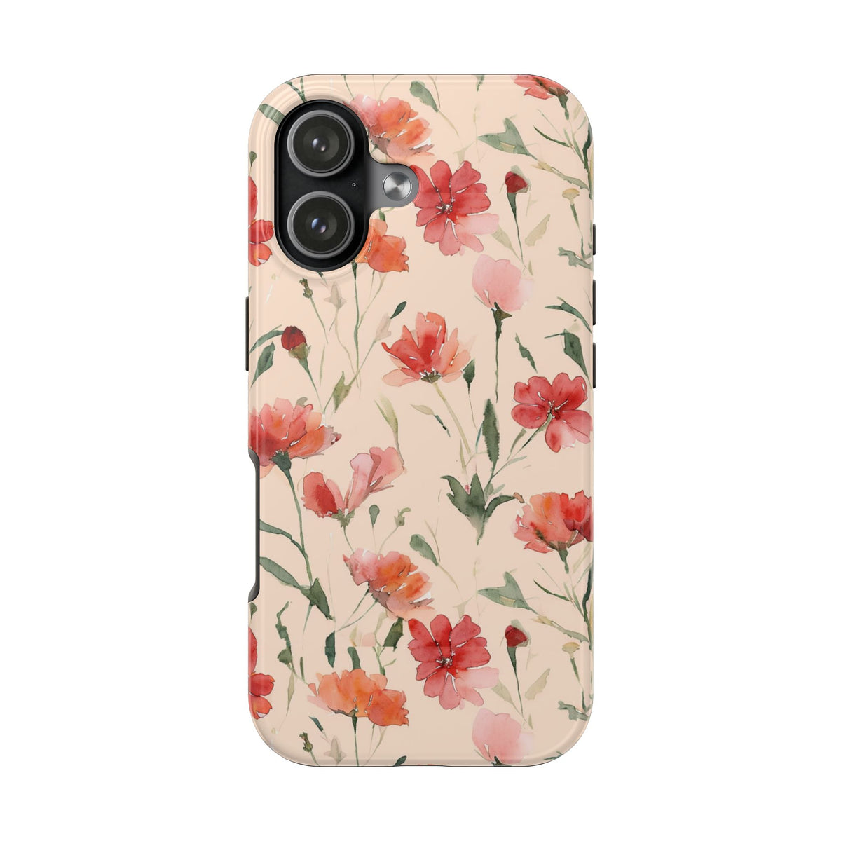 Floral Watercolor — Tough Phone Case