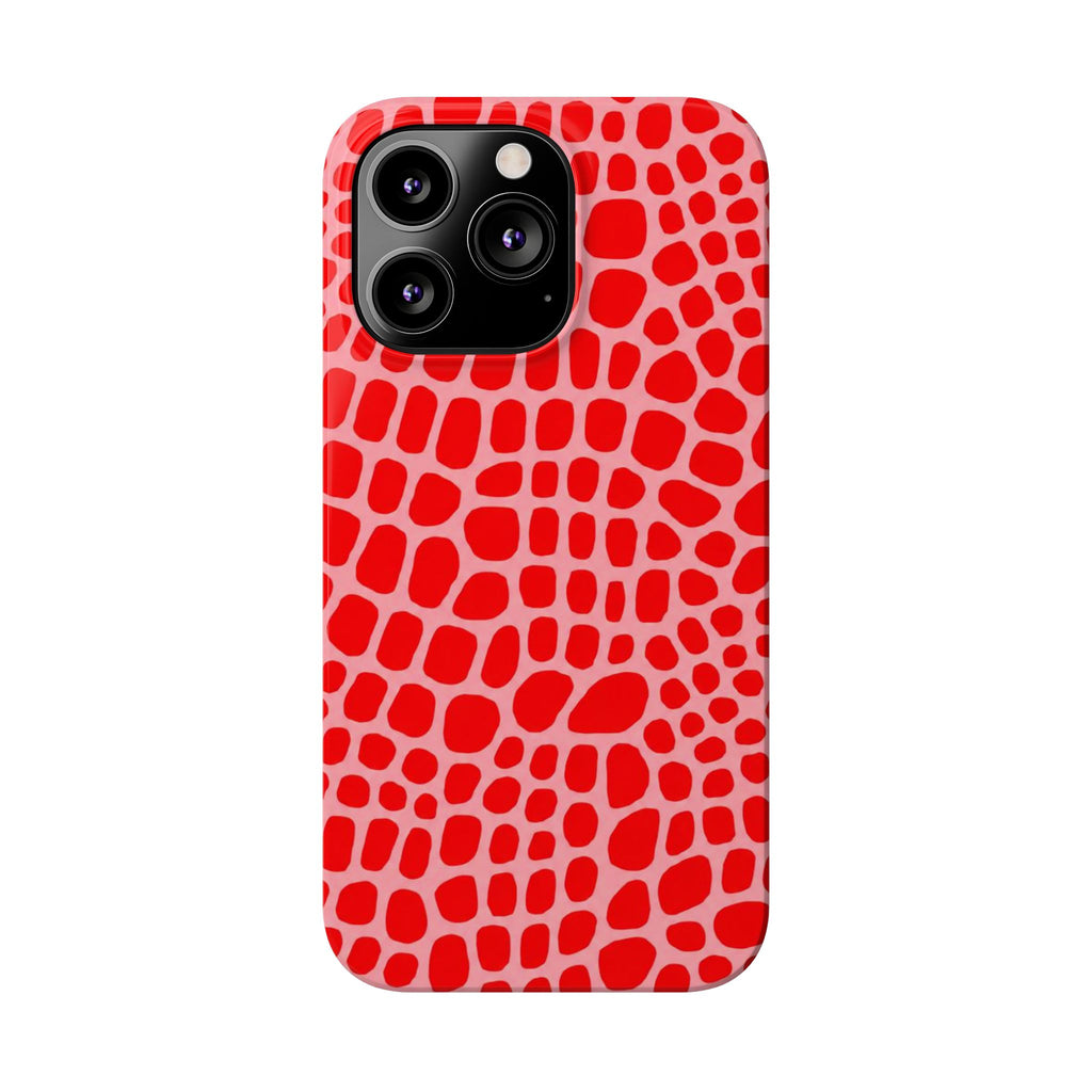 Red Gator — Slim iphone Case