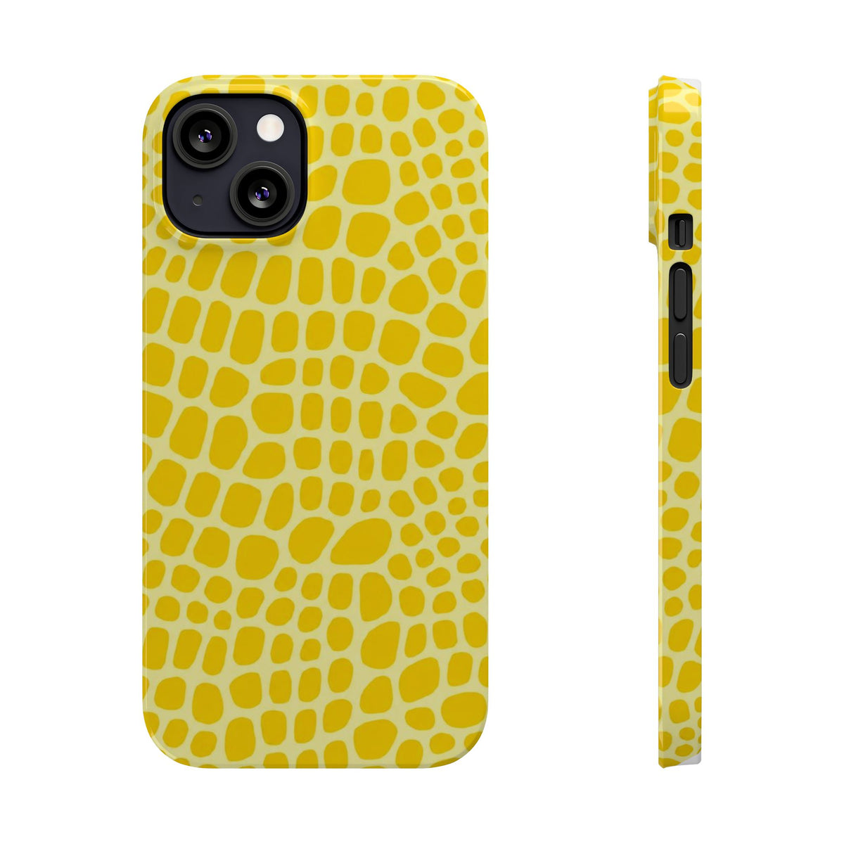 Yellow Gator — Slim iphone Case