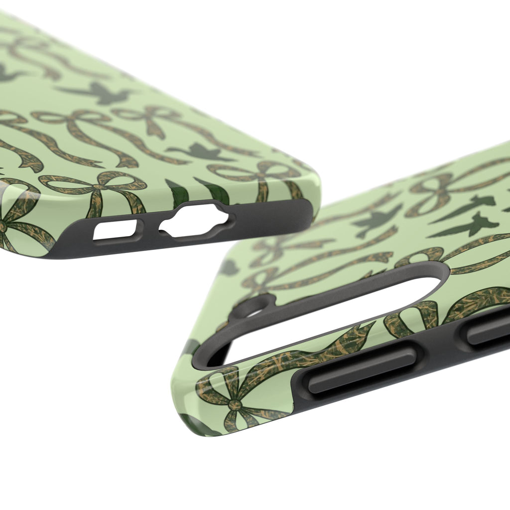 Duck "Cam-bow" - Tough Phone Case (Green)