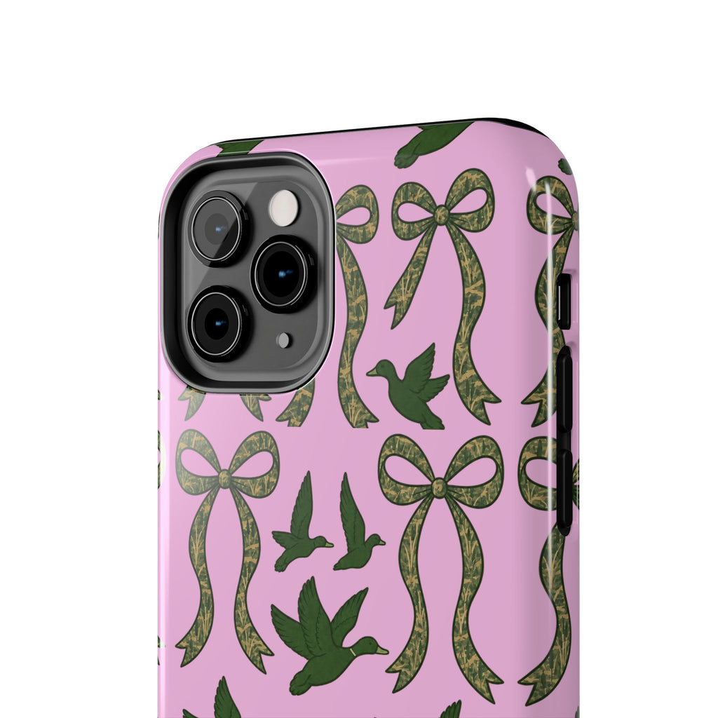 Duck "Cam-bow"— Tough Phone Case (Pink)