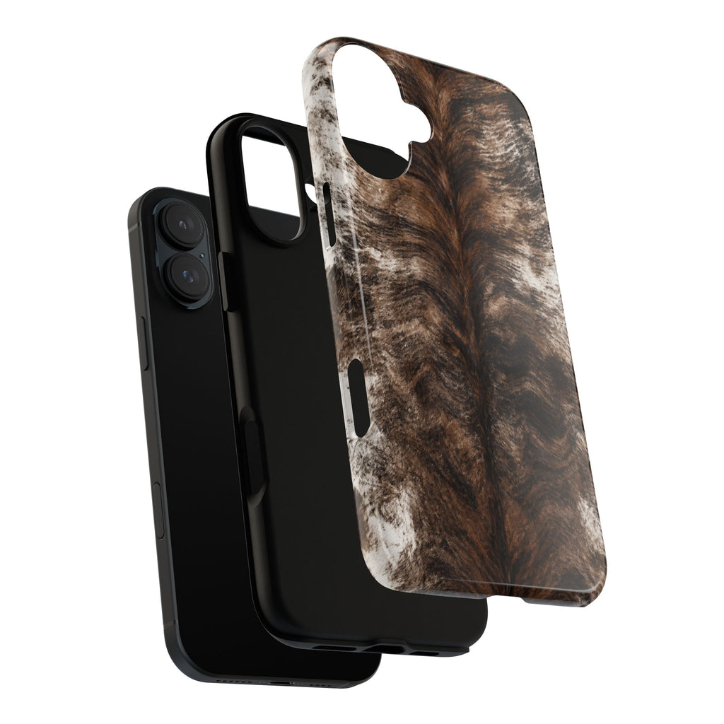 The Brindle Cow  —  Cow Print Tough iphone Case