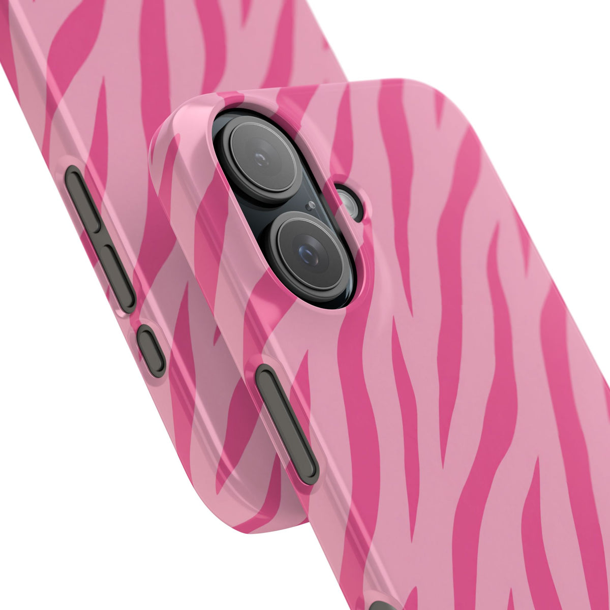 Pink Zebra— Slim iphone Case