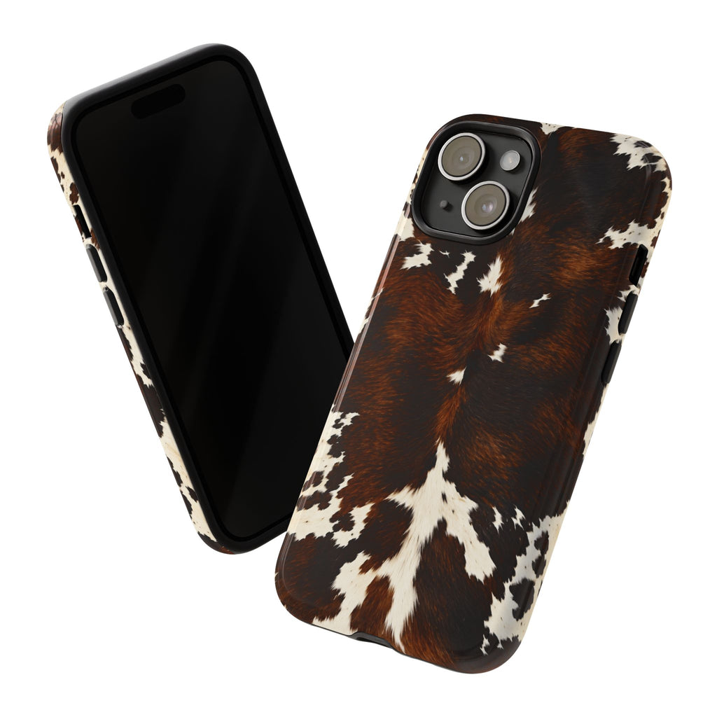 The Brown Hereford - Cow Print Tough iphone Case