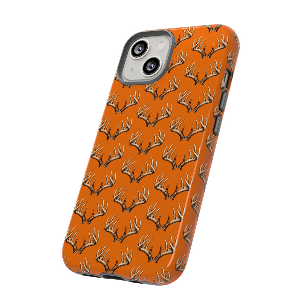 The White tail –  Orange Deer Shed Tough iphone Case