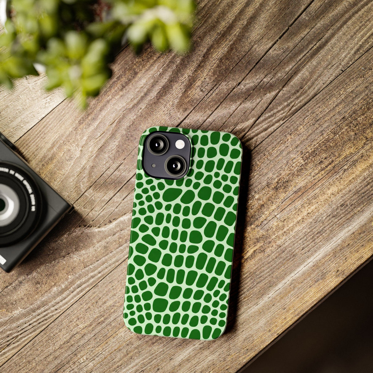 Green Gator - Slim iphone Case