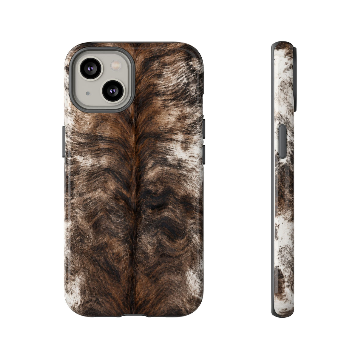 The Brindle Cow  —  Cow Print Tough iphone Case