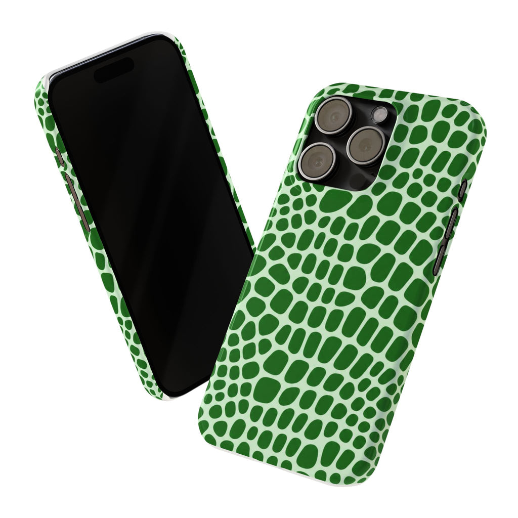 Green Gator - Slim iphone Case