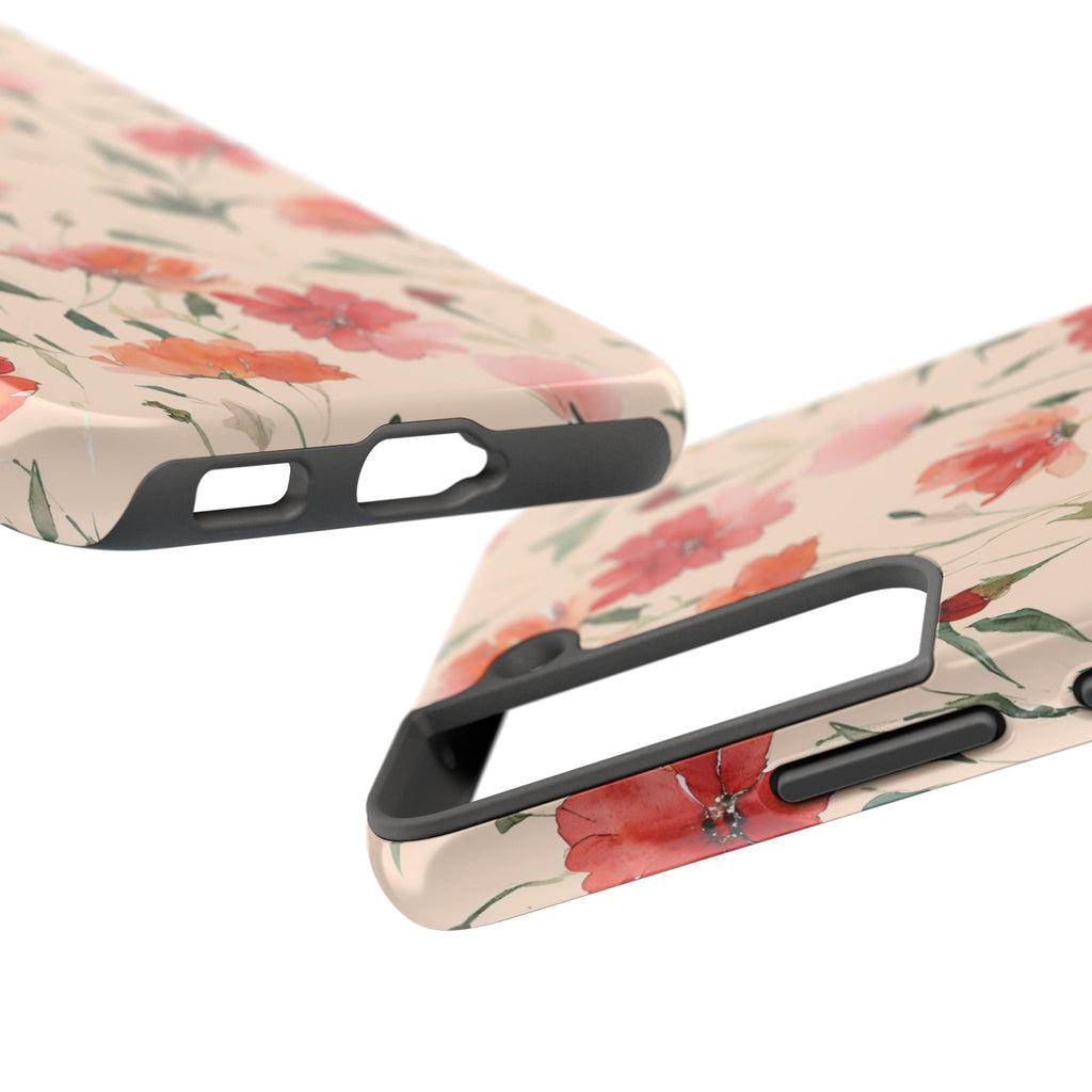 Floral Watercolor — Tough Phone Case