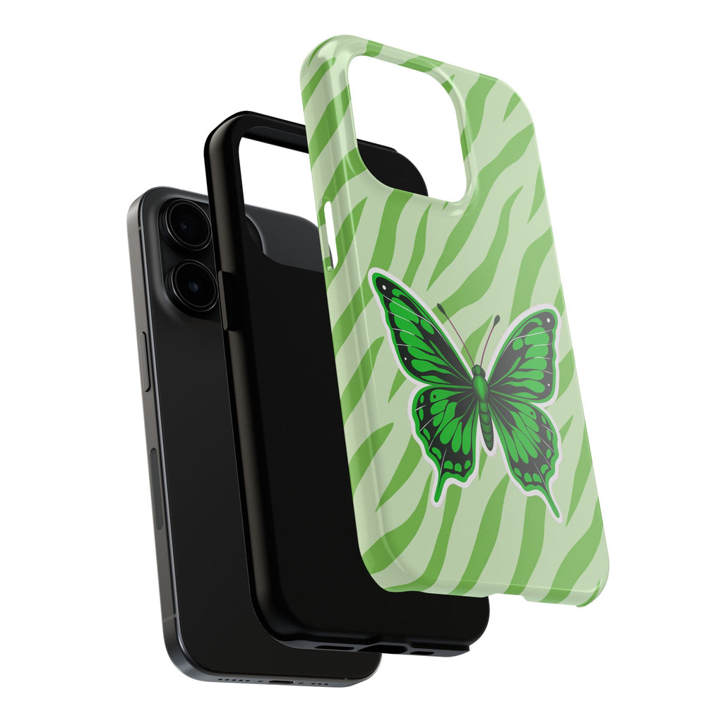 Green Butterfly - Tough Phone Case