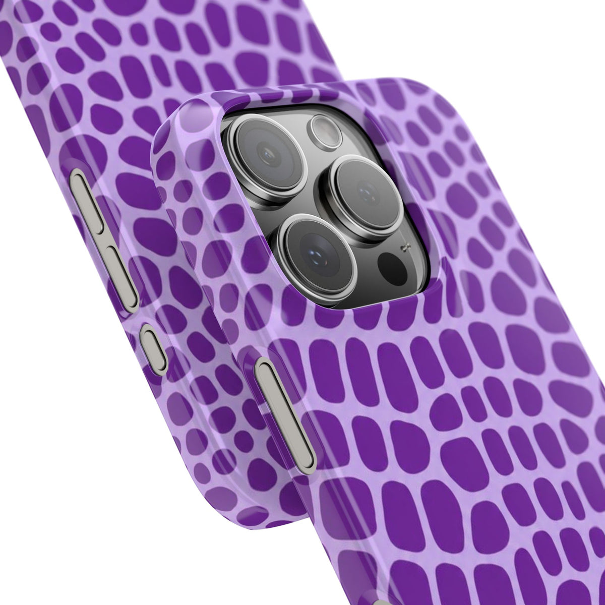 Purple Gator - Slim iphone Case