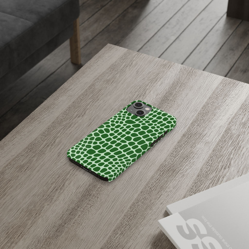 Green Gator - Slim iphone Case