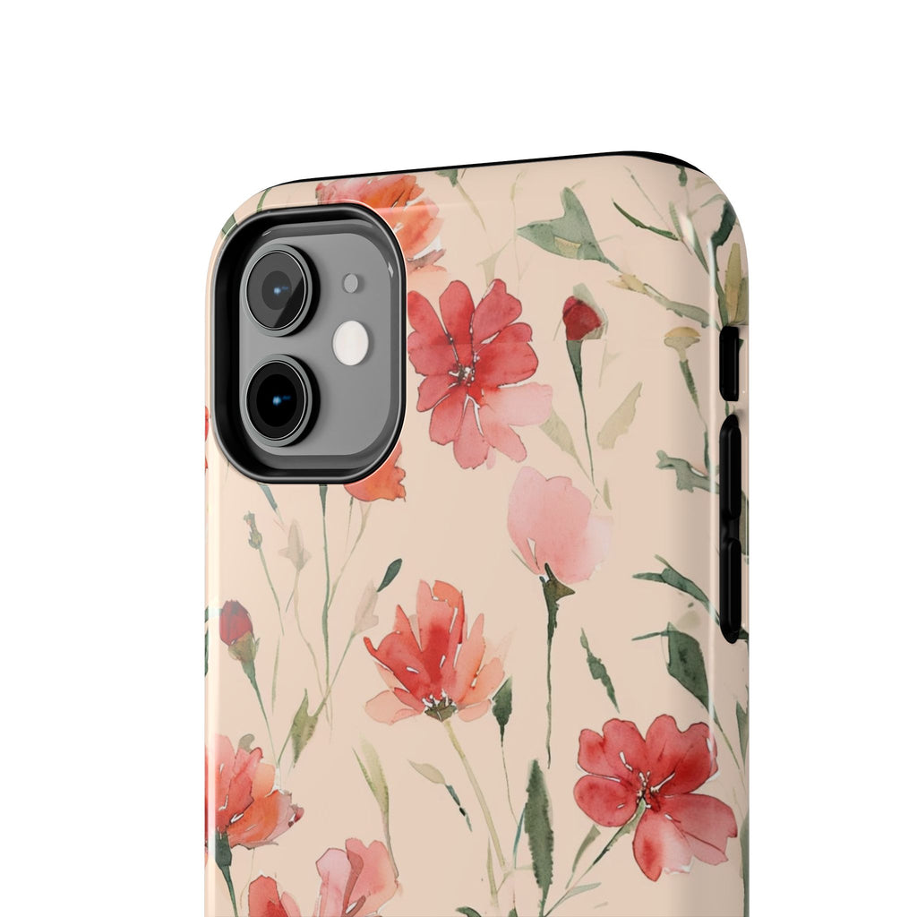 Floral Watercolor — Tough Phone Case