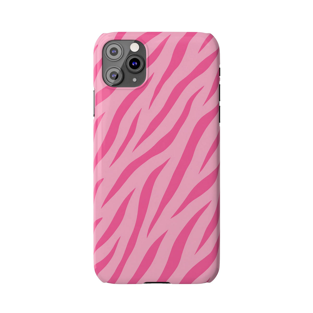Pink Zebra— Slim iphone Case