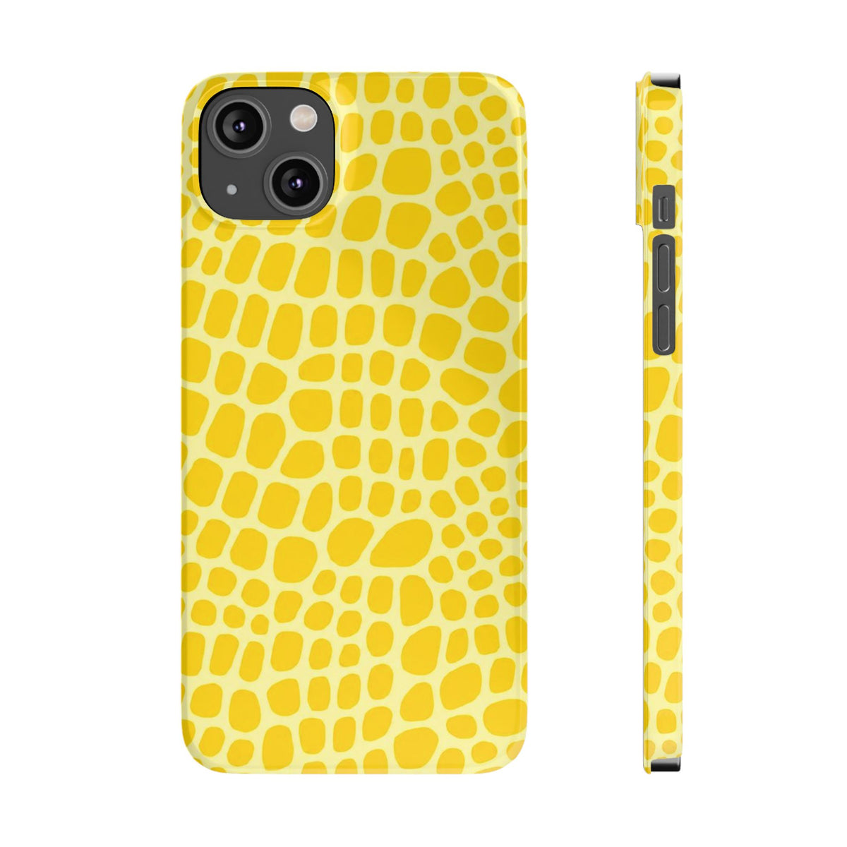 Yellow Gator — Slim iphone Case