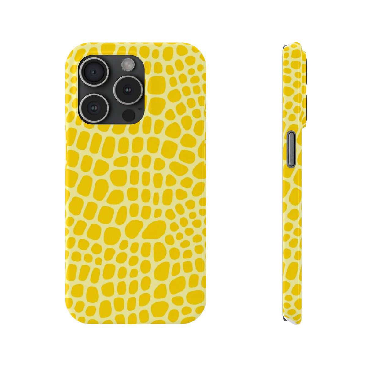 Yellow Gator — Slim iphone Case