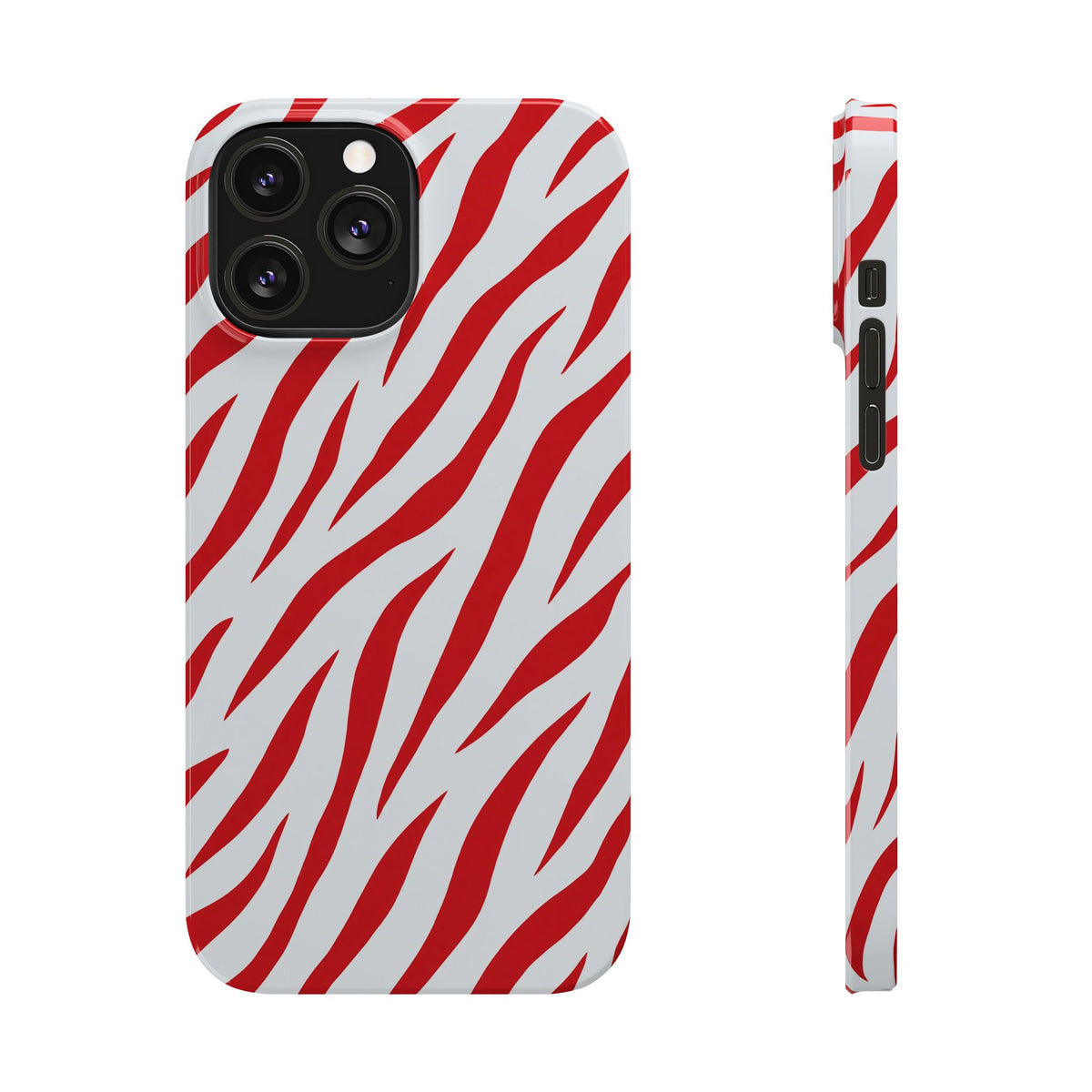 Red Zebra — Slim iphone Case