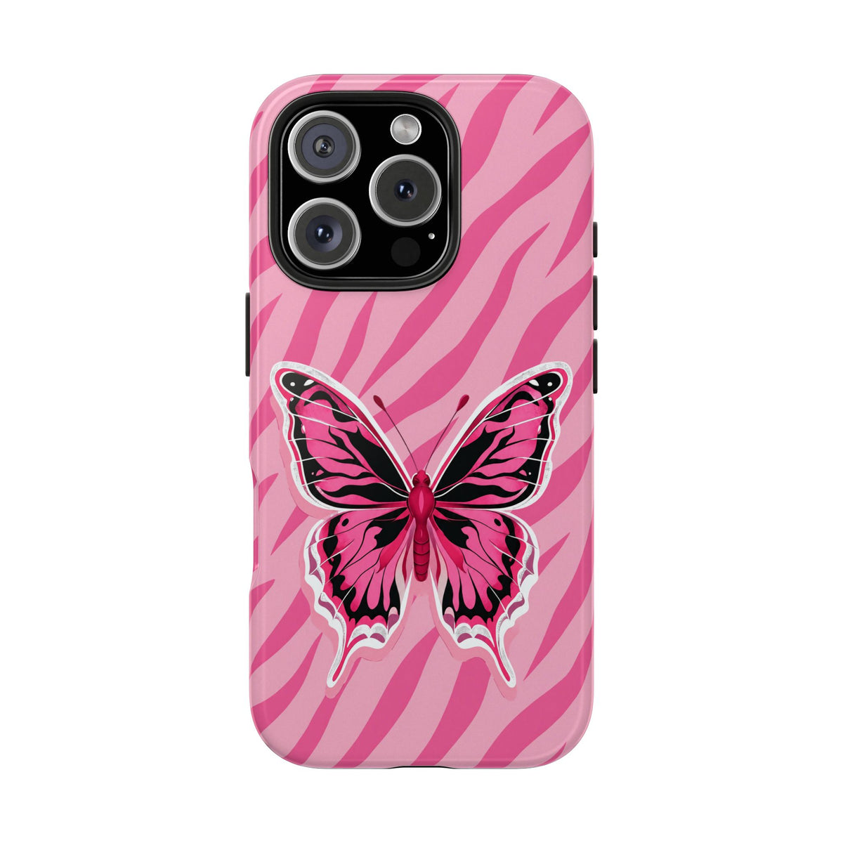 Pink Butterfly - Tough Phone Case