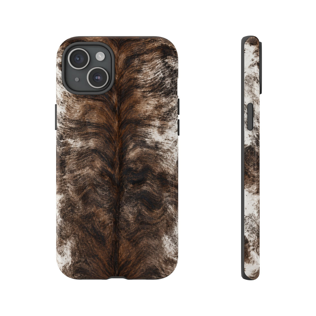 The Brindle Cow  —  Cow Print Tough iphone Case