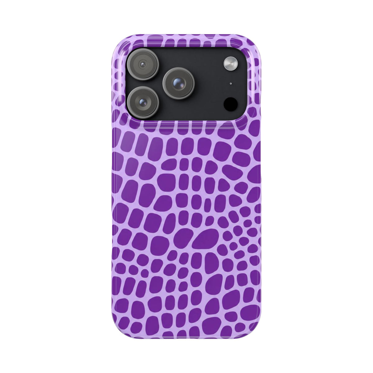 Purple Gator - Slim iphone Case